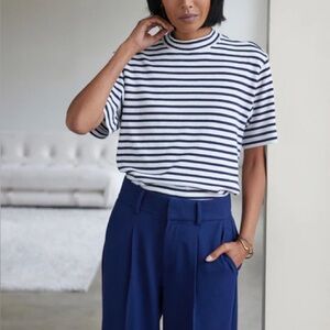 AYR The Starboard Weekend Jaunt Stripe in City Sky XS